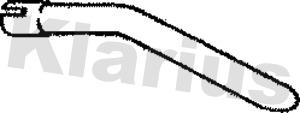 Klarius 110238 - Tuyau d'échappement droxauto.com