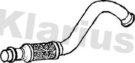 Klarius 302161 - Tuyau d'échappement droxauto.com