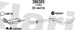 Klarius 181370U - Échappement droxauto.com