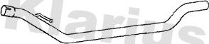 Klarius 131127 - Tuyau d'échappement droxauto.com