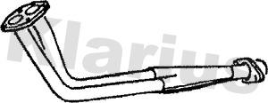 Klarius 120157 - Tuyau d'échappement droxauto.com