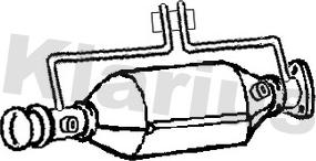 Klarius 399440 - Filtre à particules / à suie, échappement droxauto.com