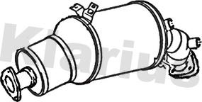 Klarius 390499 - Filtre à particules / à suie, échappement droxauto.com