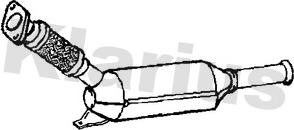 Klarius 390437 - Filtre à particules / à suie, échappement droxauto.com