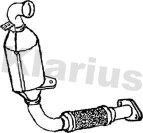 Klarius 390567 - Filtre à particules / à suie, échappement droxauto.com