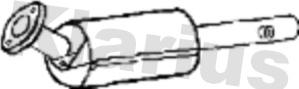 Klarius 390509 - Filtre à particules / à suie, échappement droxauto.com