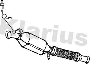 Klarius 390533 - Filtre à particules / à suie, échappement droxauto.com