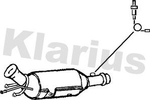 Klarius 390106 - Filtre à particules / à suie, échappement droxauto.com