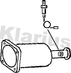 Klarius 390182 - Filtre à particules / à suie, échappement droxauto.com