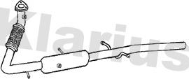 Klarius 390877 - Filtre à particules / à suie, échappement droxauto.com