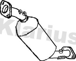 Klarius 390341 - Filtre à particules / à suie, échappement droxauto.com