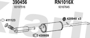 Klarius 391977U - Échappement droxauto.com