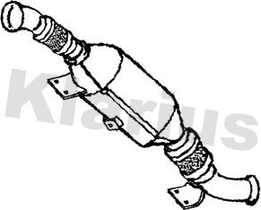 Klarius 391027 - Filtre à particules / à suie, échappement droxauto.com
