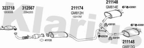 Klarius 392030E - Échappement droxauto.com