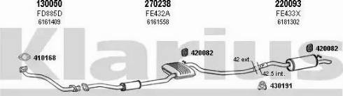 Klarius 360959E - Échappement droxauto.com