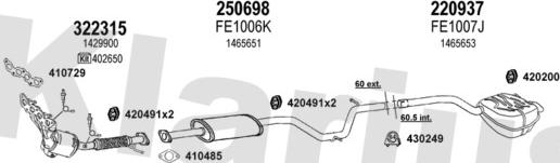 Klarius 361951E - Échappement droxauto.com