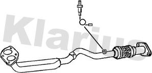 Klarius 301126 - Tuyau d'échappement droxauto.com
