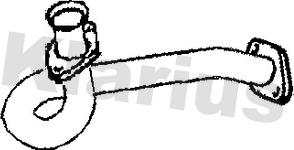 Klarius 301767 - Tuyau d'échappement droxauto.com