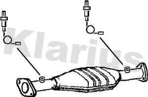 Klarius 311477 - Catalyseur droxauto.com
