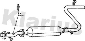 Klarius 311168 - Catalyseur droxauto.com