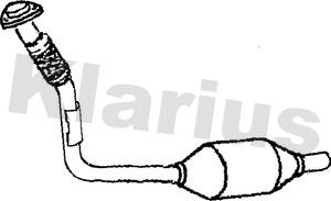 Klarius 380018 - Catalyseur droxauto.com