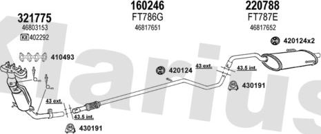 Klarius 330901E - Échappement droxauto.com