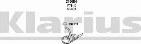 Klarius 330003E - Échappement droxauto.com