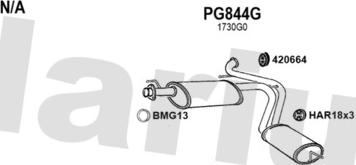 Klarius 331175U - Échappement droxauto.com