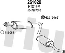 Klarius 331176E - Échappement droxauto.com