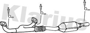 Klarius 321563 - Catalyseur droxauto.com