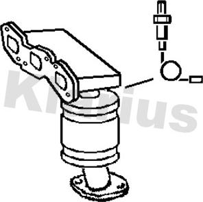 Klarius 321695 - Catalyseur droxauto.com