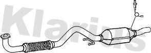Klarius 321384 - Catalyseur droxauto.com