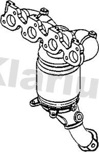 Klarius 323565 - Catalyseur droxauto.com