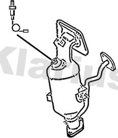Klarius 323650 - Catalyseur droxauto.com