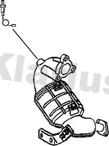 Klarius 322095 - Catalyseur droxauto.com