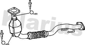 Klarius 322029 - Catalyseur droxauto.com