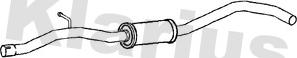 Klarius 240926 - Silencieux central droxauto.com