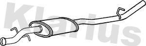 Klarius 240768 - Silencieux central droxauto.com