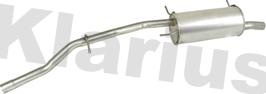 Klarius 261275 - Silencieux arrière droxauto.com