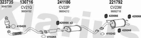 Klarius 200020E - Échappement droxauto.com
