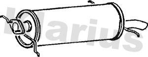 Klarius 210143 - Silencieux arrière droxauto.com