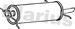 Klarius 210137 - Silencieux arrière droxauto.com