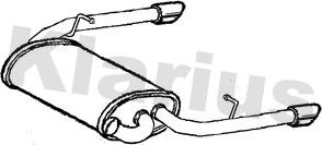 Klarius 211507 - Silencieux arrière droxauto.com