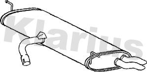 Klarius 220807 - Silencieux arrière droxauto.com