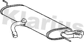 Klarius 220879 - Silencieux arrière droxauto.com