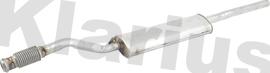 Klarius 221858 - Silencieux arrière droxauto.com
