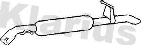 Klarius 223069 - Silencieux arrière droxauto.com