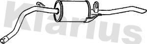 Klarius AR19X - Silencieux arrière droxauto.com
