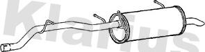 Klarius GM1144J - Silencieux arrière droxauto.com