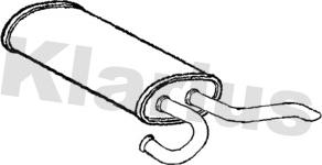 Klarius RN992T - Silencieux arrière droxauto.com